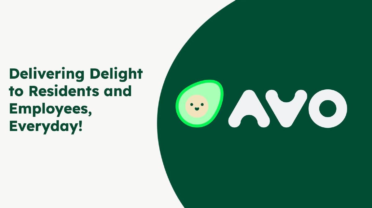 Avo pitch deck slide 1 of 14