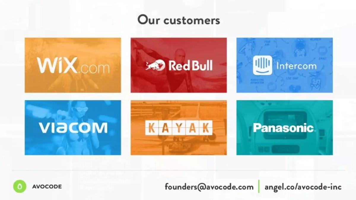 Avocode pitch deck slide 2 of 10