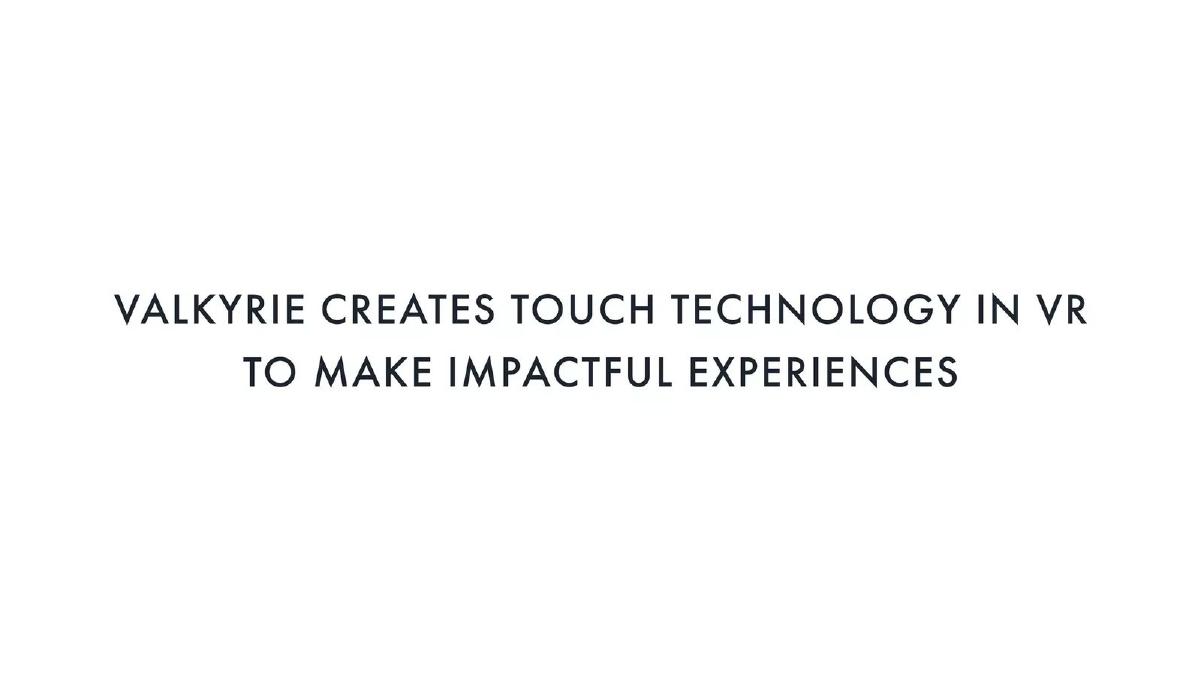Valkyrie Industries Ltd pitch deck slide 2 of 19