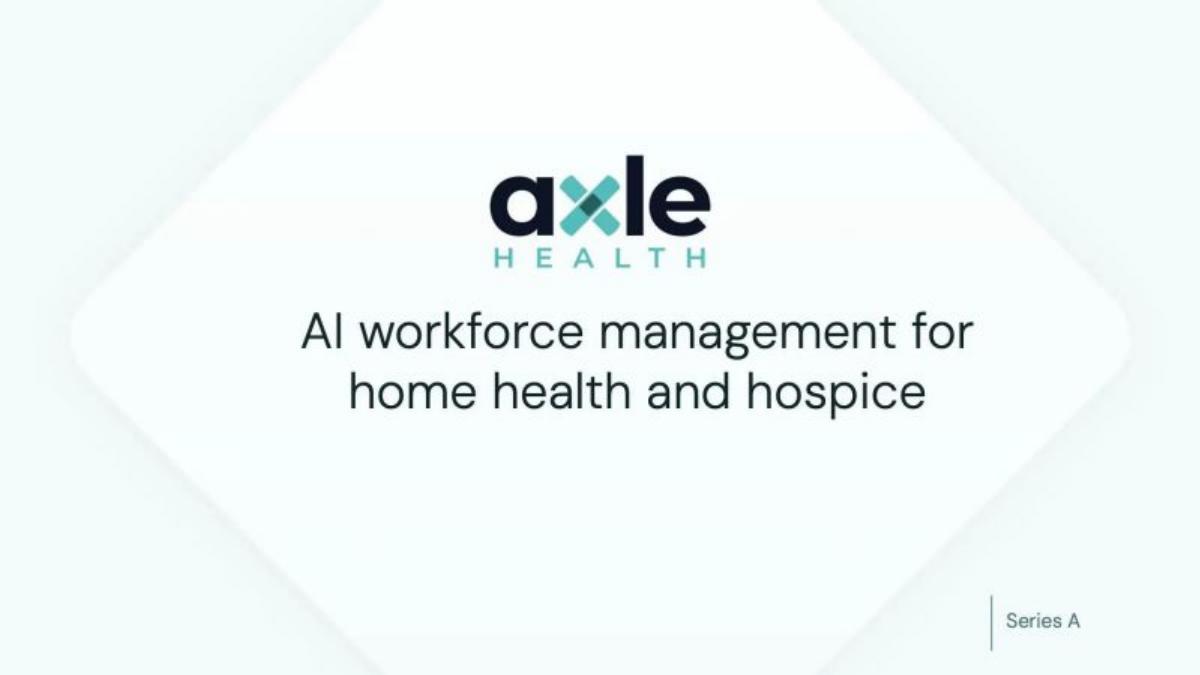 Axle Health pitch deck slide 1 of 19