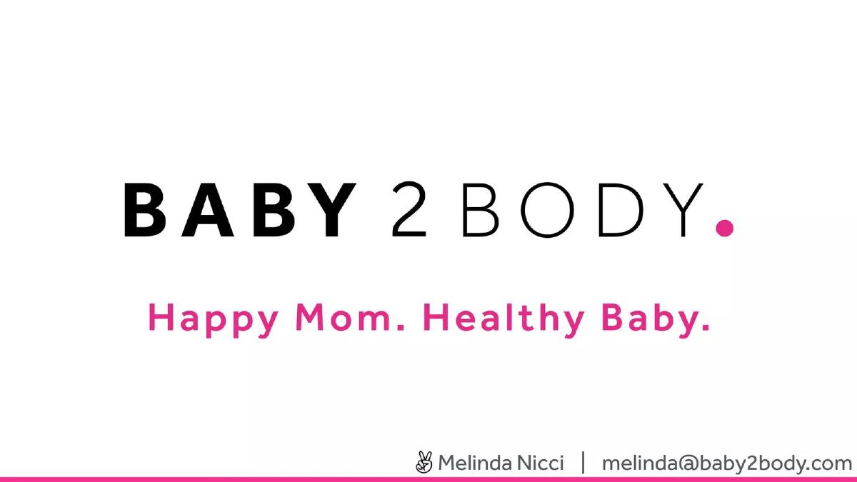 Baby 2 Body pitch deck slide 1 of 10