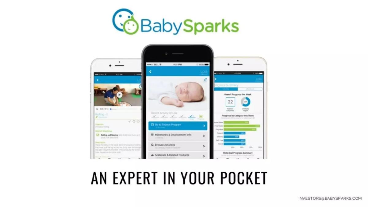 BabySparks pitch deck slide 5 of 15