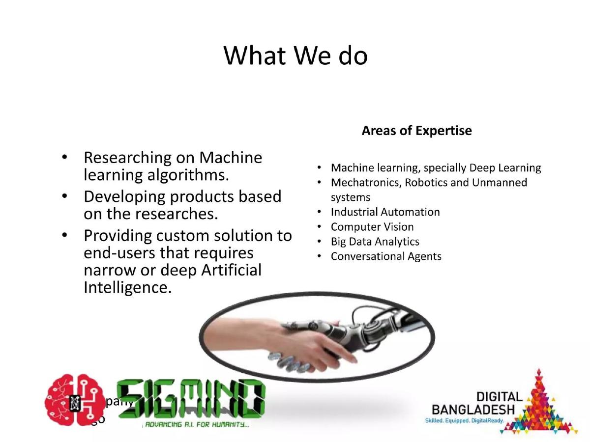 ADAMS (SIGMIND) pitch deck slide 3 of 23