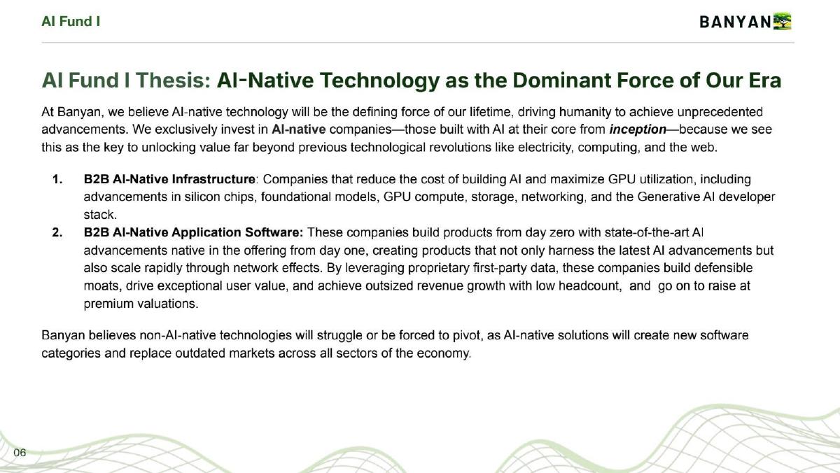 Banyan Ventures pitch deck slide 6 of 24