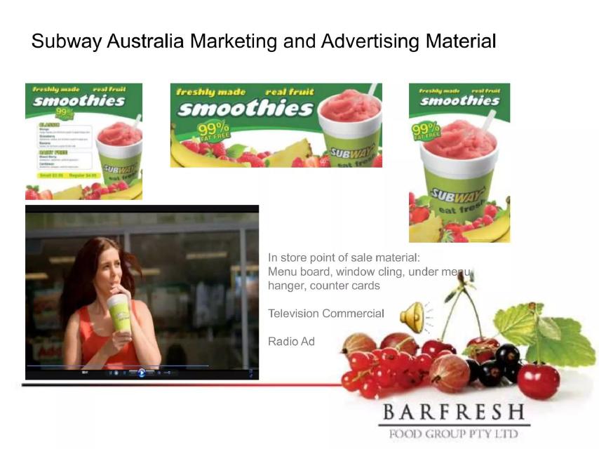 Barfresh pitch deck go-to-market slide 14