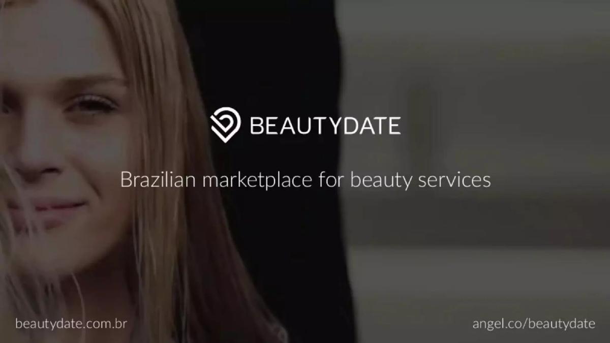BeautyDate pitch deck slide 1 of 8