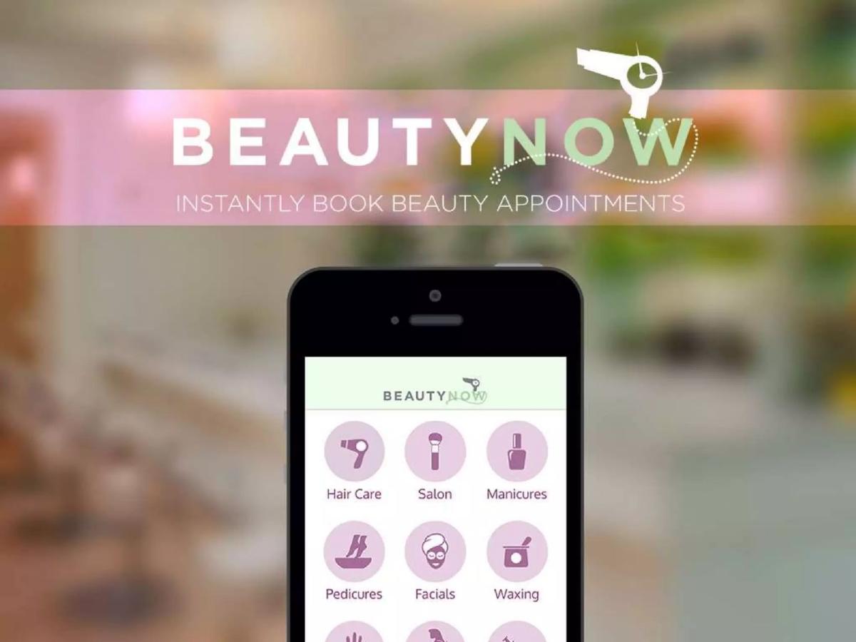 BeautyNow pitch deck slide 1 of 11