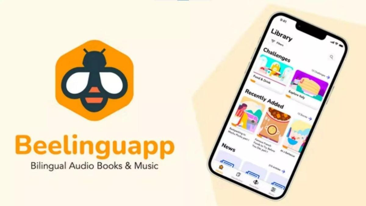Beelinguapp pitch deck slide 1 of 13