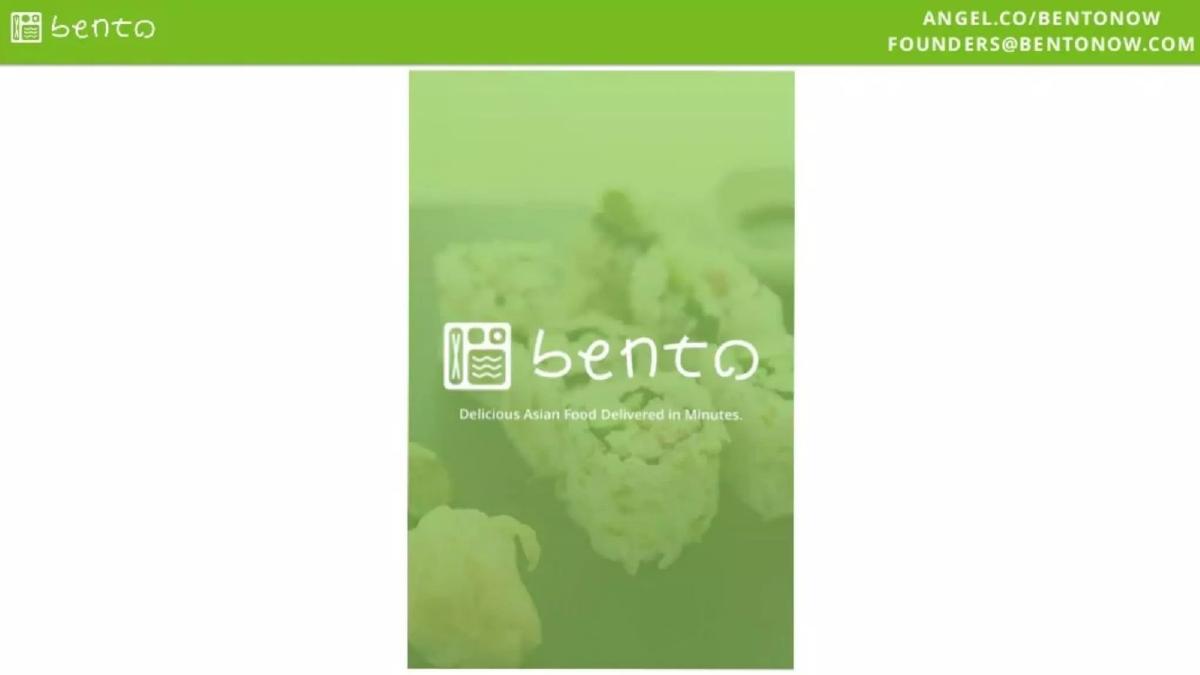 Bento pitch deck slide 2 of 10