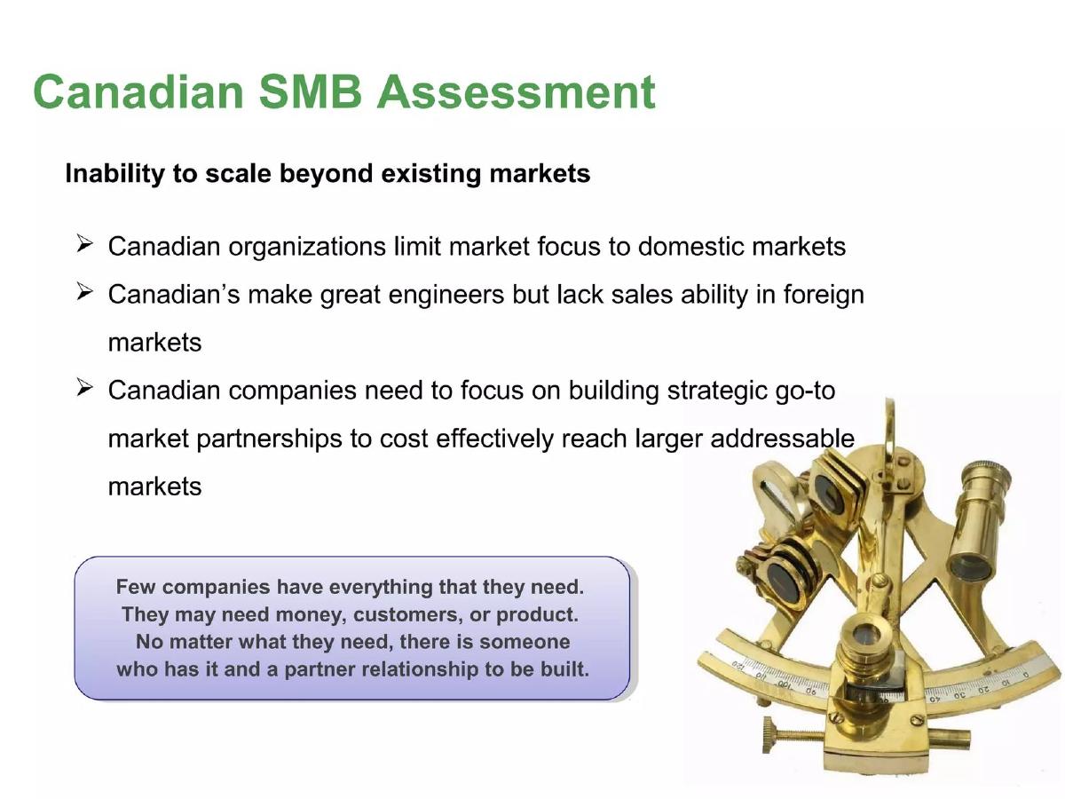BergTec Associates Corp pitch deck slide 5 of 14