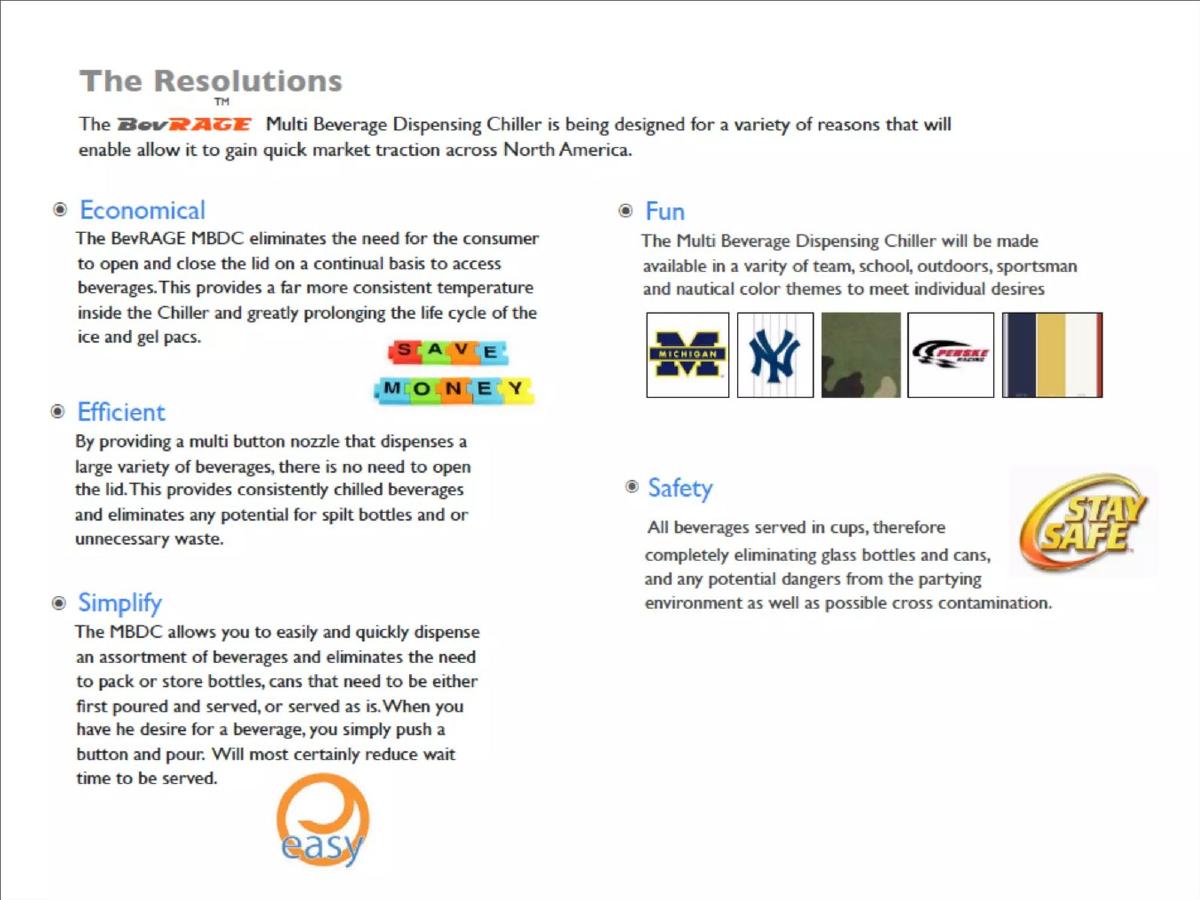 Bev rage pitch deck slide 6 of 18