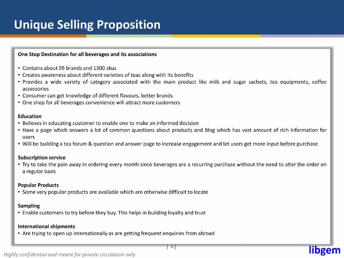 Beveragewala pitch deck slide 4 of 14