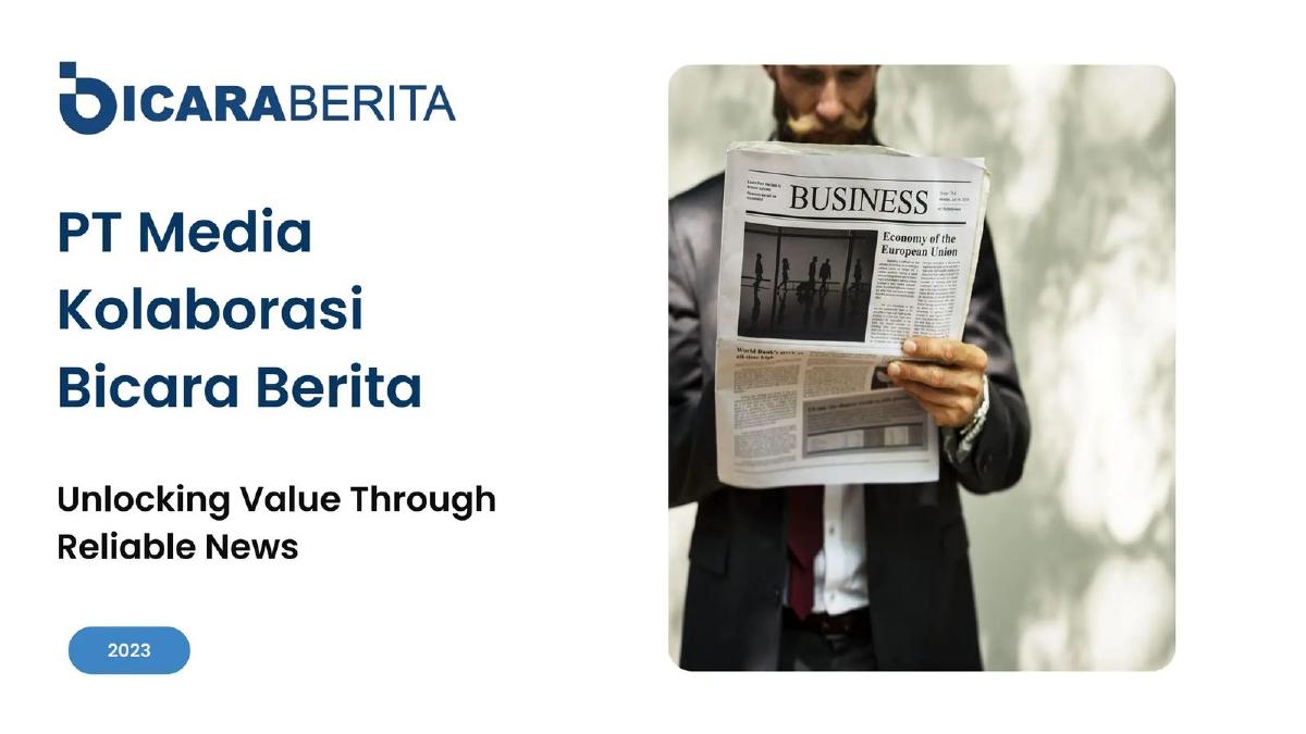 Bicara Berita pitch deck slide 1 of 12