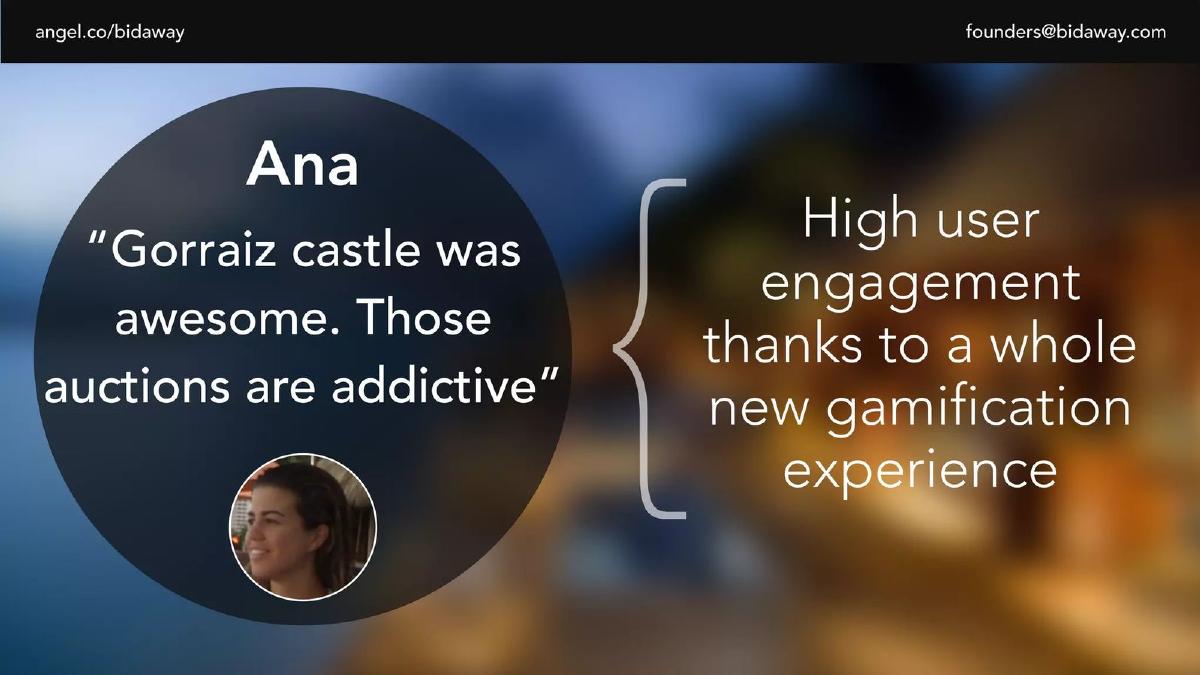 BidAway pitch deck slide 5 of 15