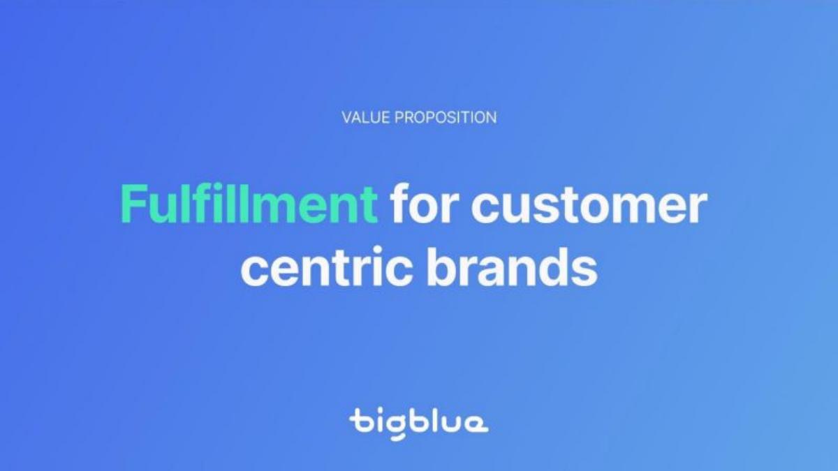 Bigblue pitch deck slide 5 of 14