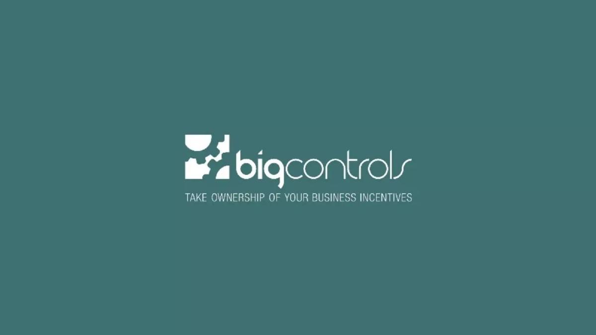 BIGcontrols pitch deck slide 1 of 8