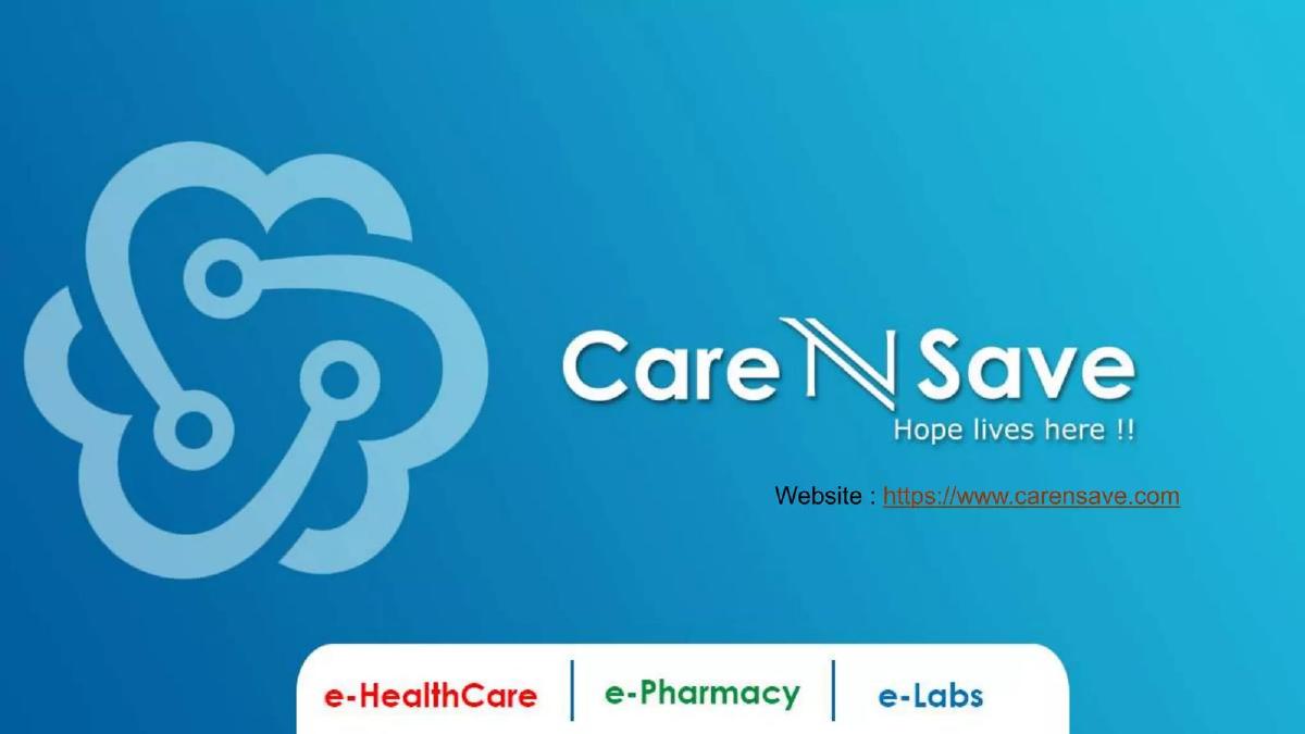 Bijana Healthcare Private Limited (Care N Save) pitch deck slide 1 of 17