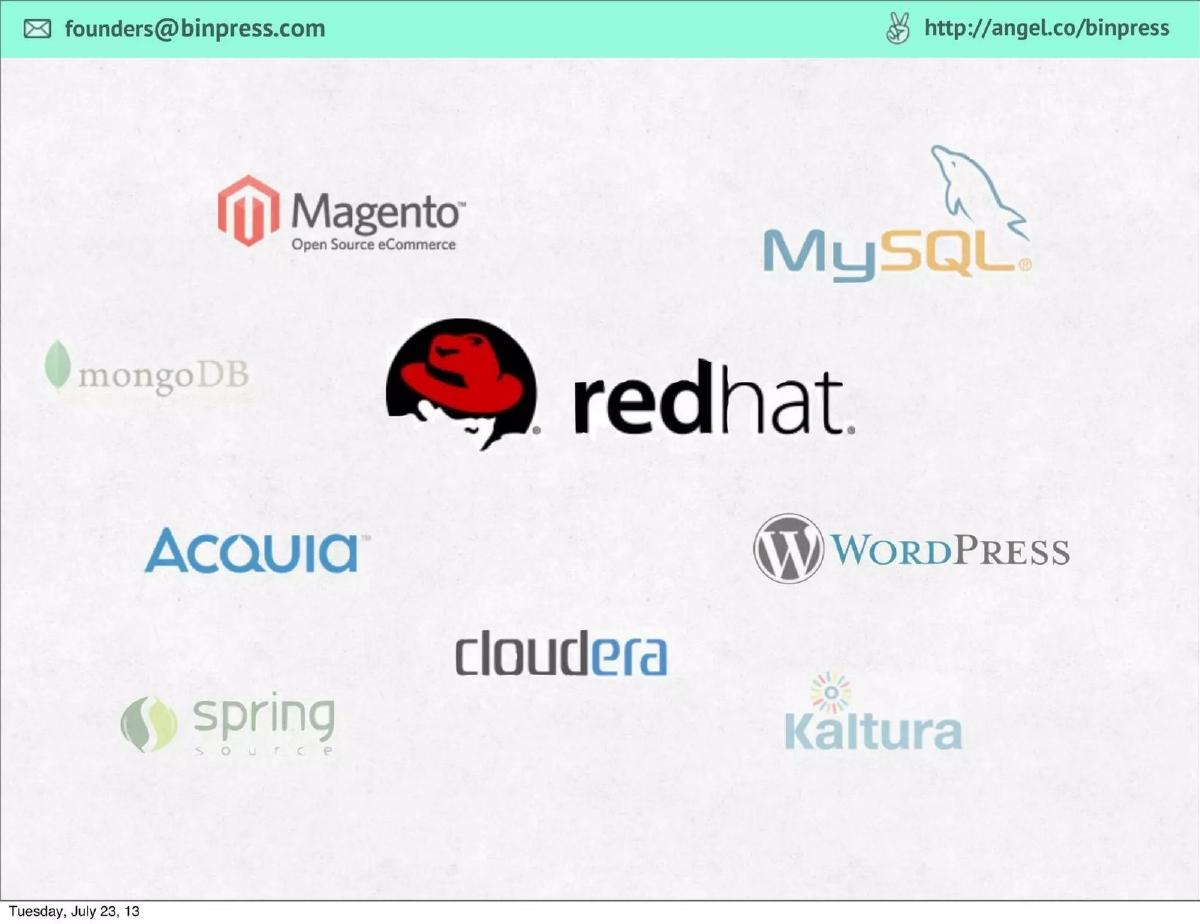 Binpress pitch deck slide 4 of 14