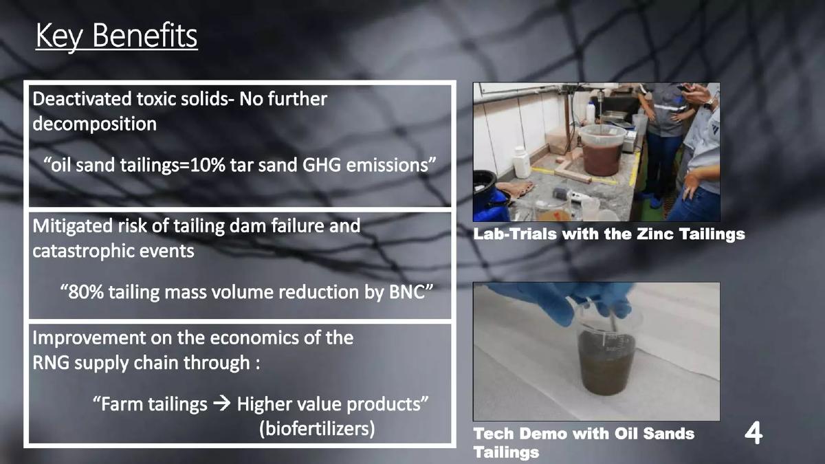 BioPolynet pitch deck slide 4 of 7