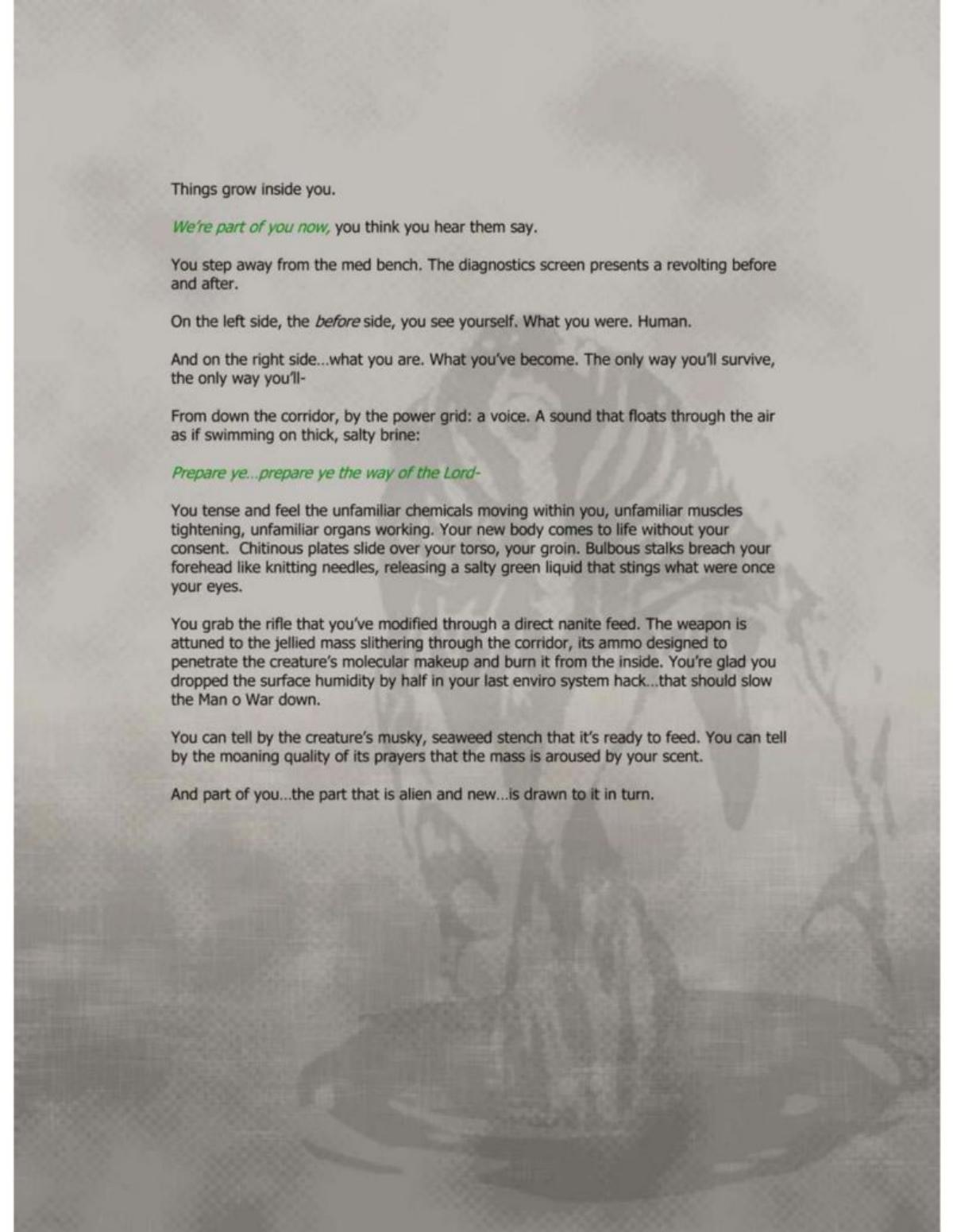 Bioshock (Irrational Games) pitch deck slide 2 of 10