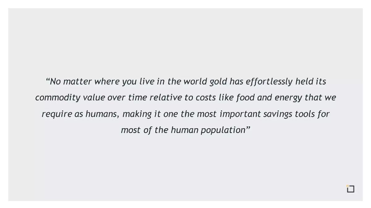 Bit Gold pitch deck slide 5 of 45