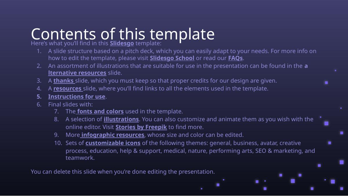Bitcoin Company (Slidesgo template) pitch deck slide 2 of 51