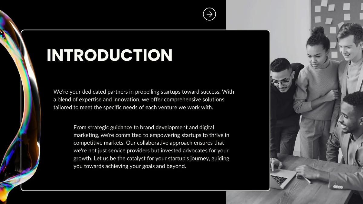 Ingoude Company pitch deck slide 3 of 15