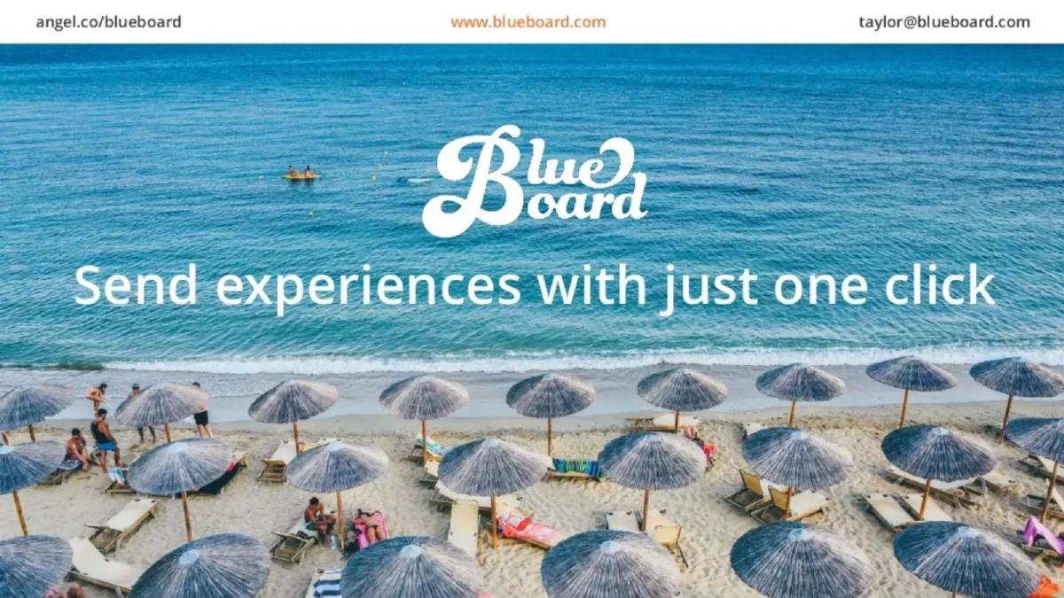 Blueboard pitch deck slide 4 of 11