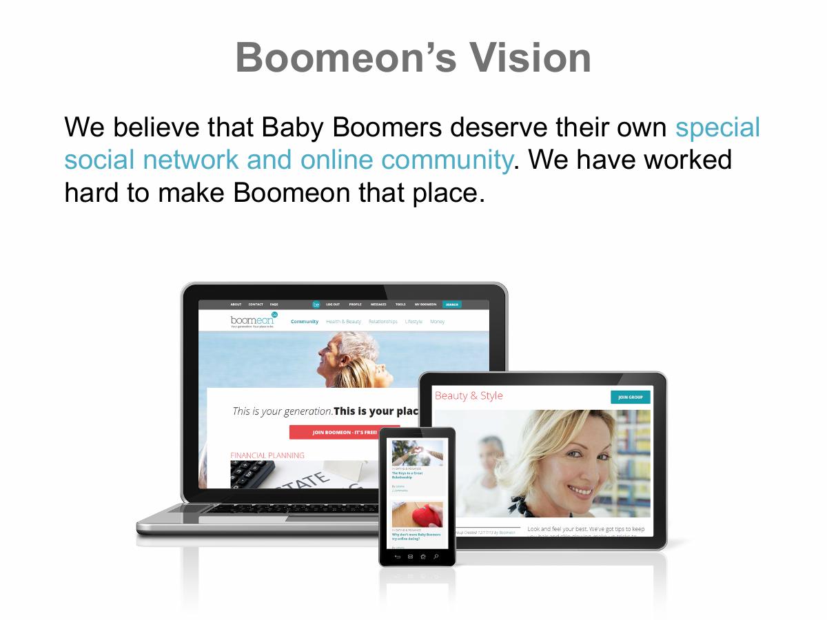 Boomeon pitch deck slide 3 of 16