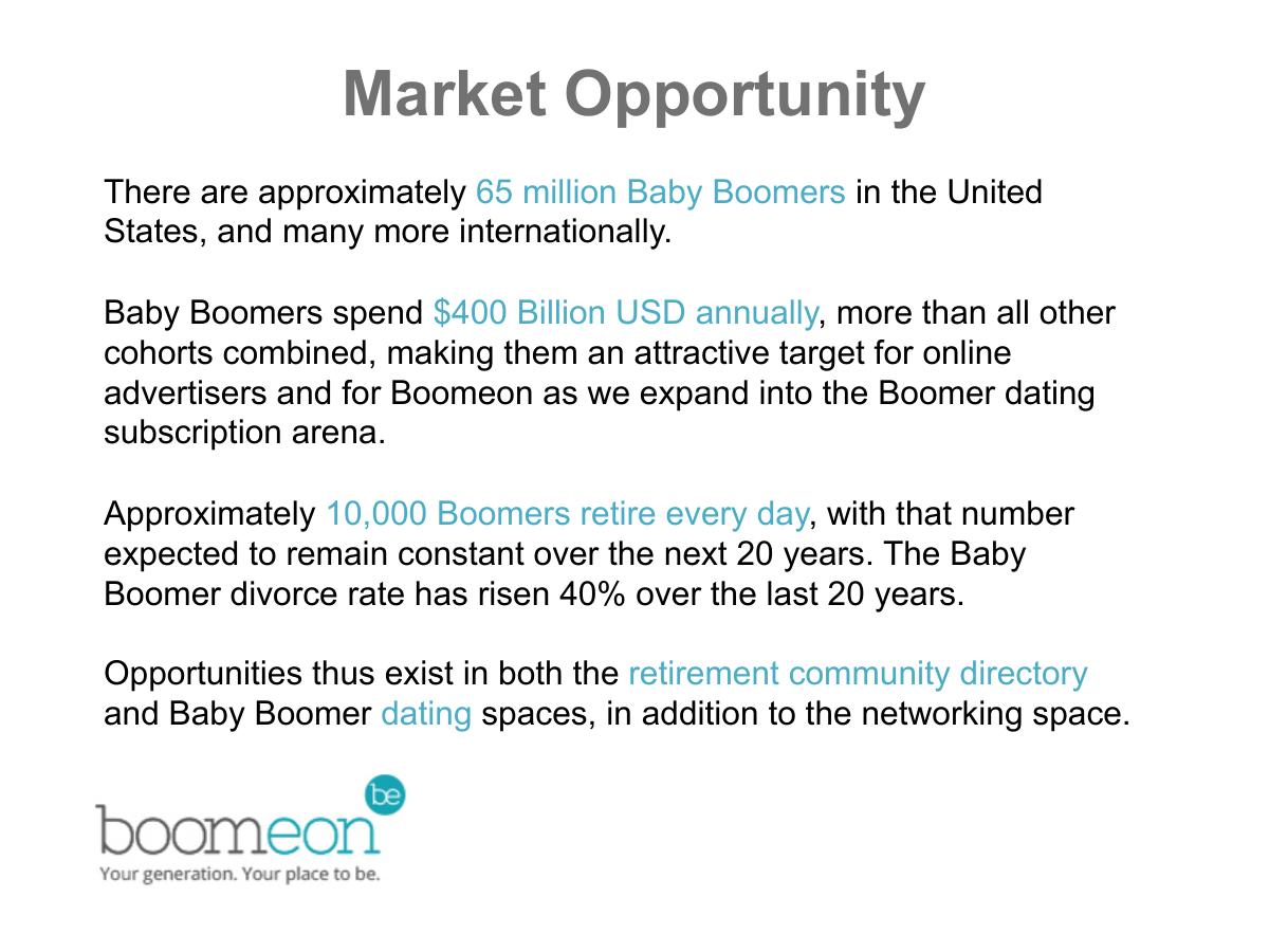 Boomeon pitch deck slide 5 of 16