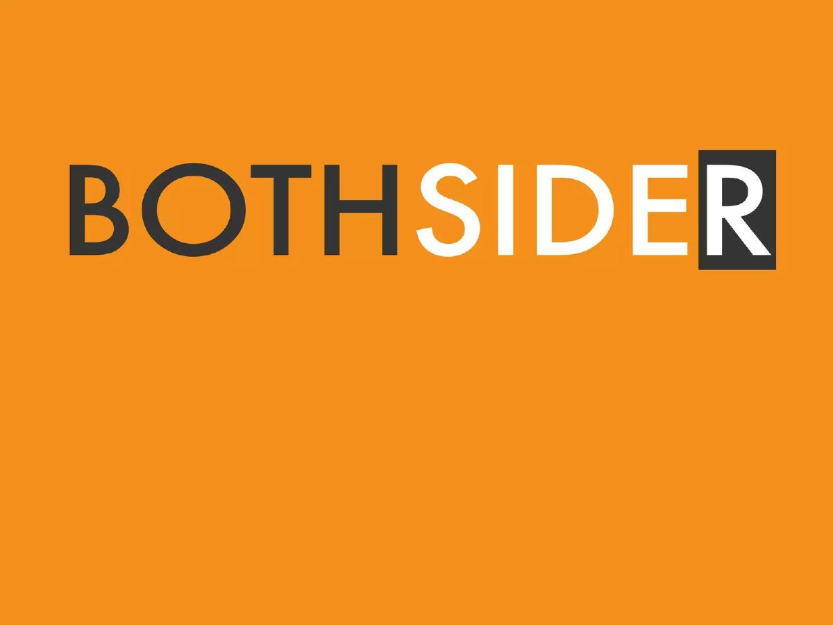 Bothsider.com pitch deck slide 1 of 12