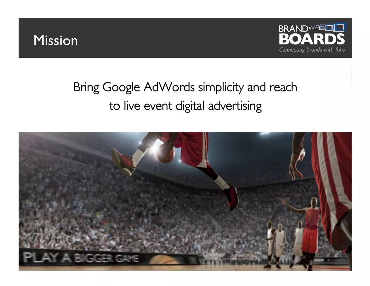 BrandBoards pitch deck slide 2 of 8