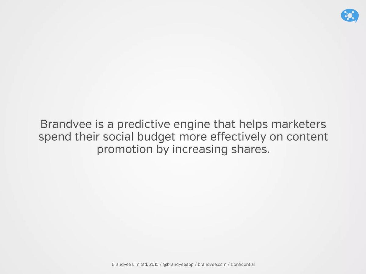 Brandvee Limited pitch deck slide 2 of 15