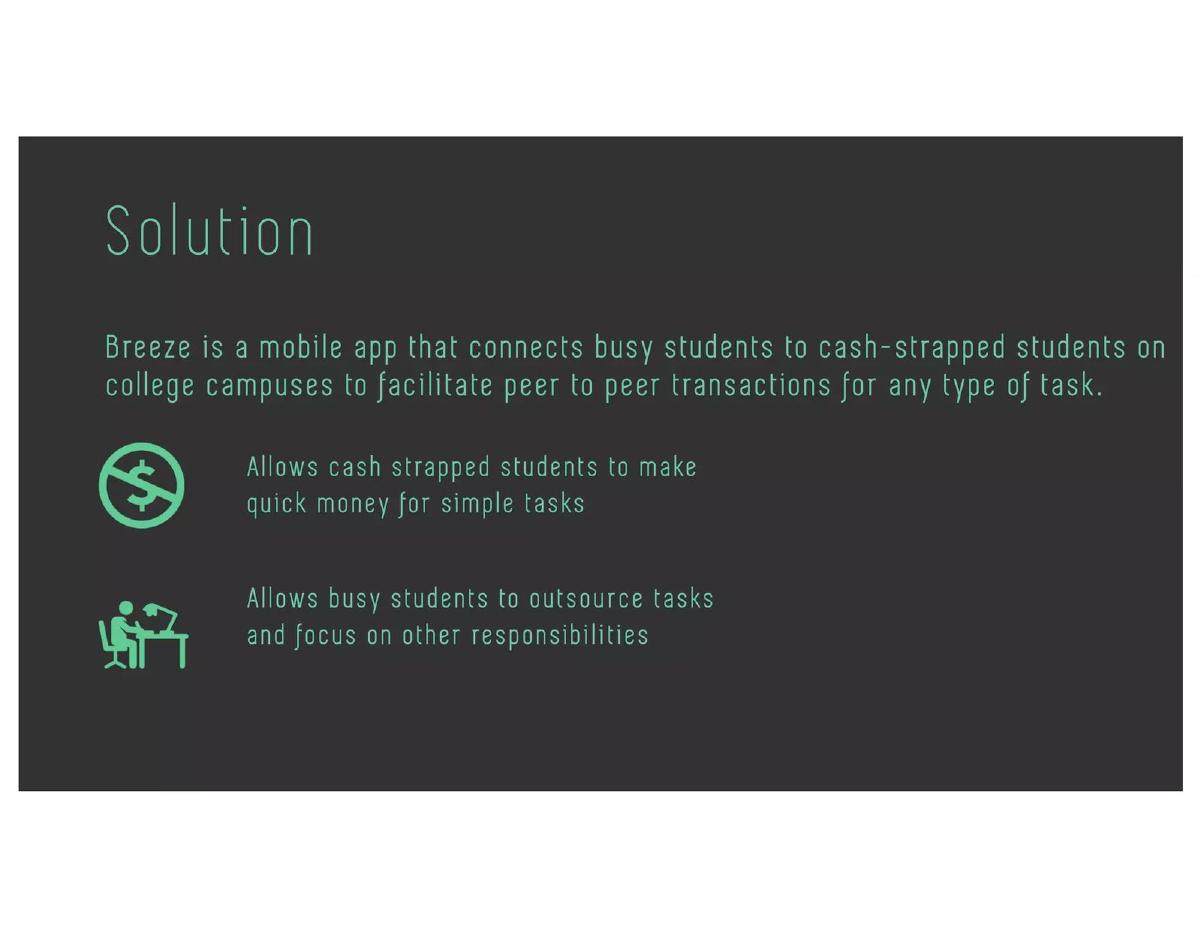 Breeze pitch deck slide 3 of 12
