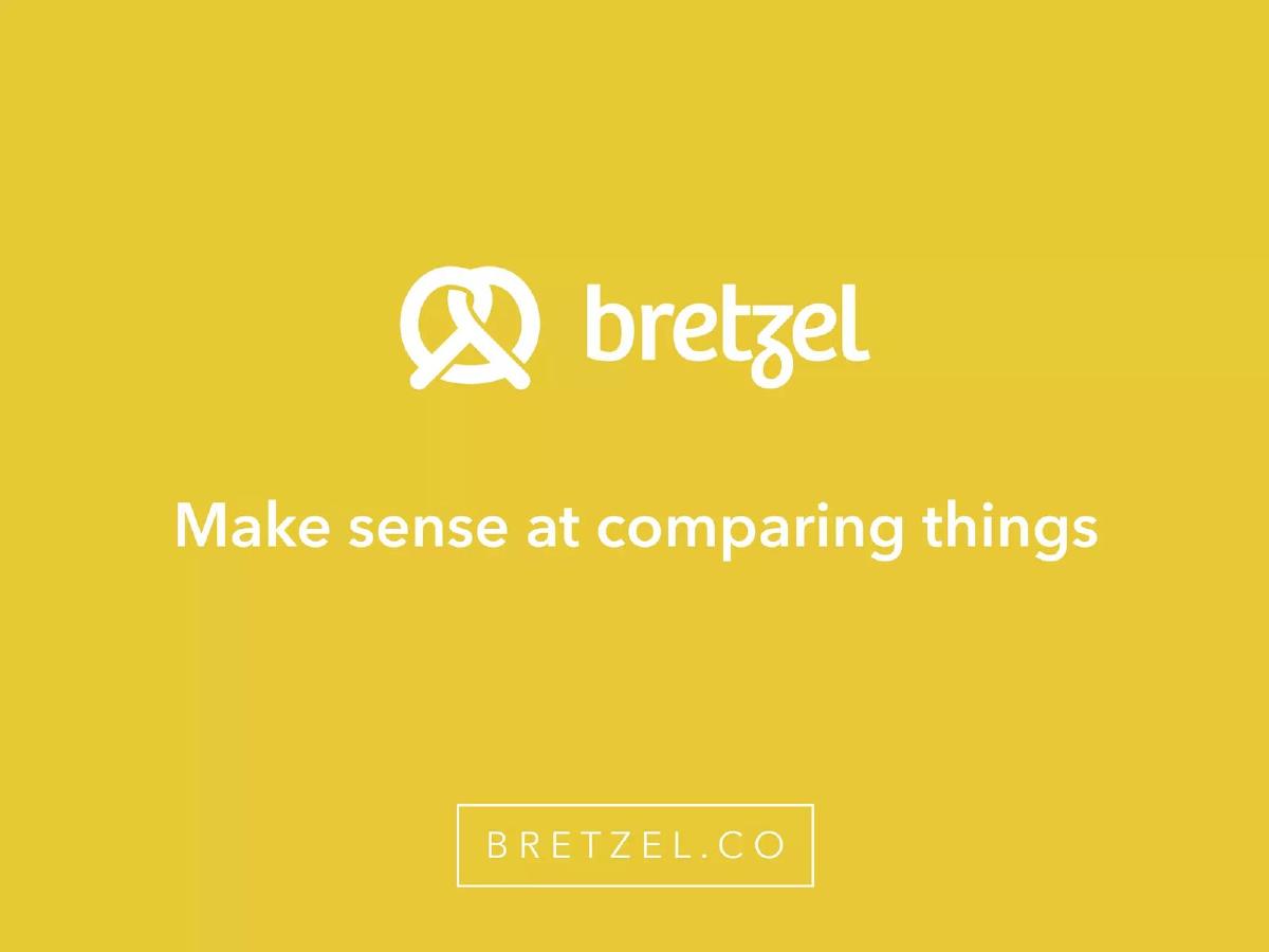 Bretzel.co pitch deck slide 1 of 12