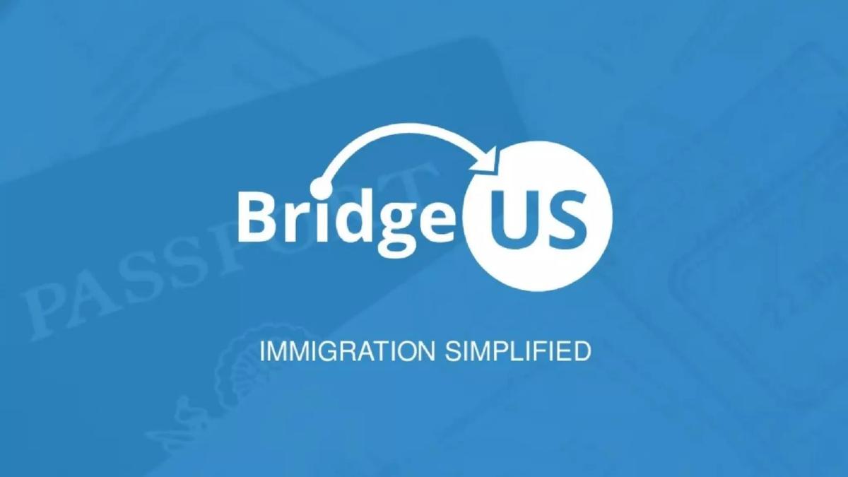 Bridge US pitch deck slide 1 of 9