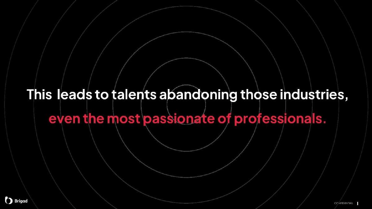 Brigad pitch deck slide 5 of 20
