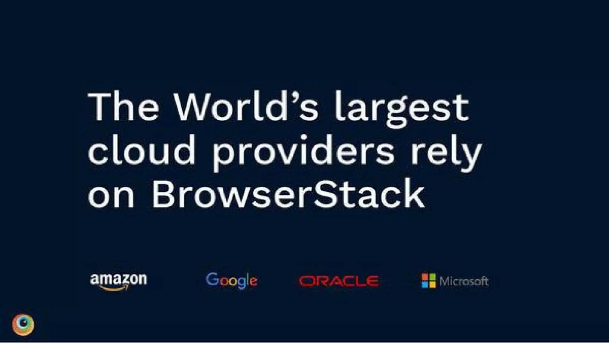 BrowserStack pitch deck slide 6 of 9