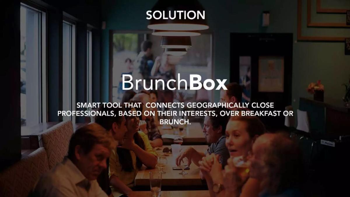 Brunch Box pitch deck slide 3 of 12