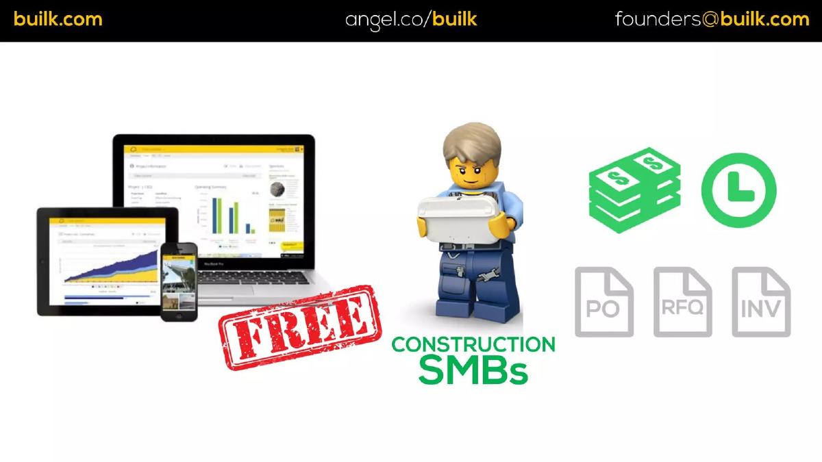 BUILK pitch deck slide 5 of 11