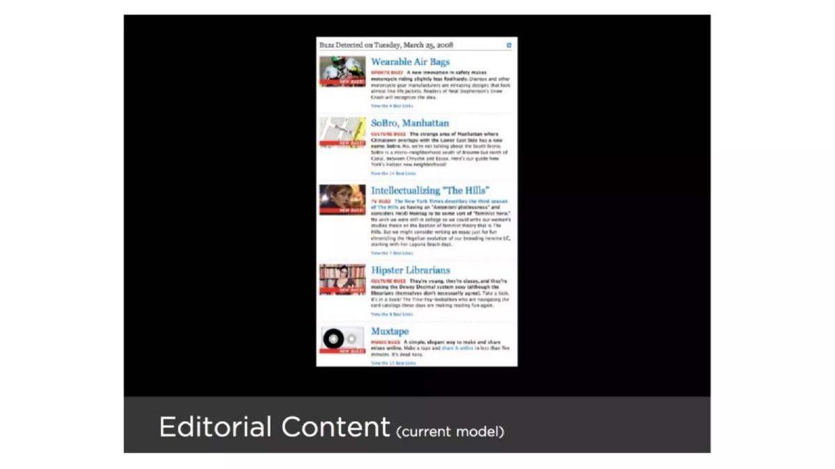BuzzFeed pitch deck slide 4 of 21