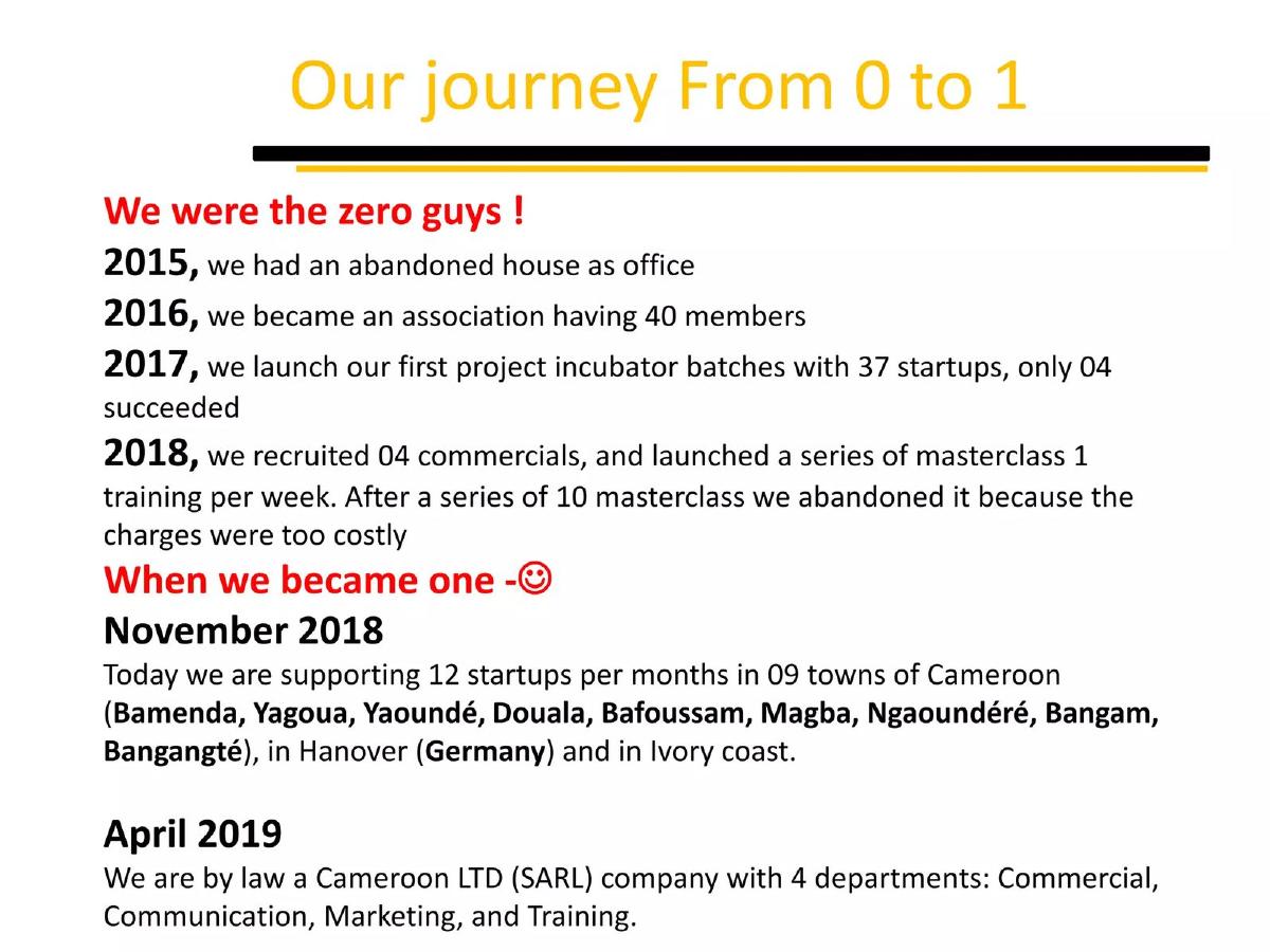 Café Créatif pitch deck slide 5 of 12