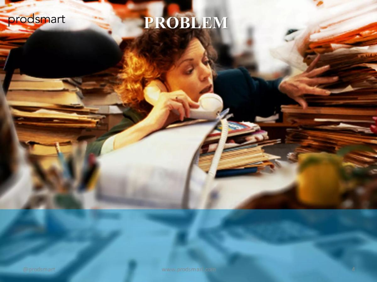 Prodsmart pitch deck slide 4 of 32
