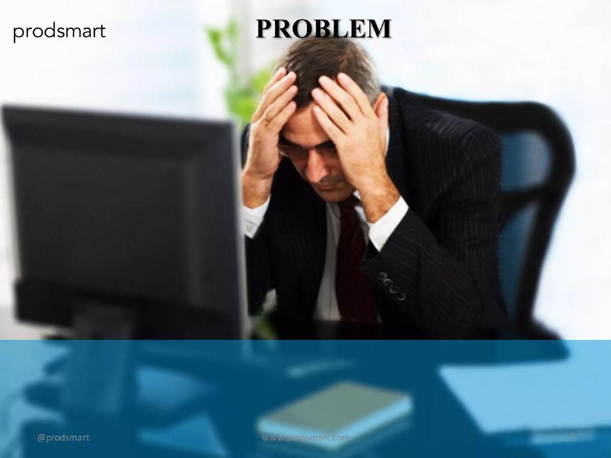 Prodsmart pitch deck slide 5 of 32