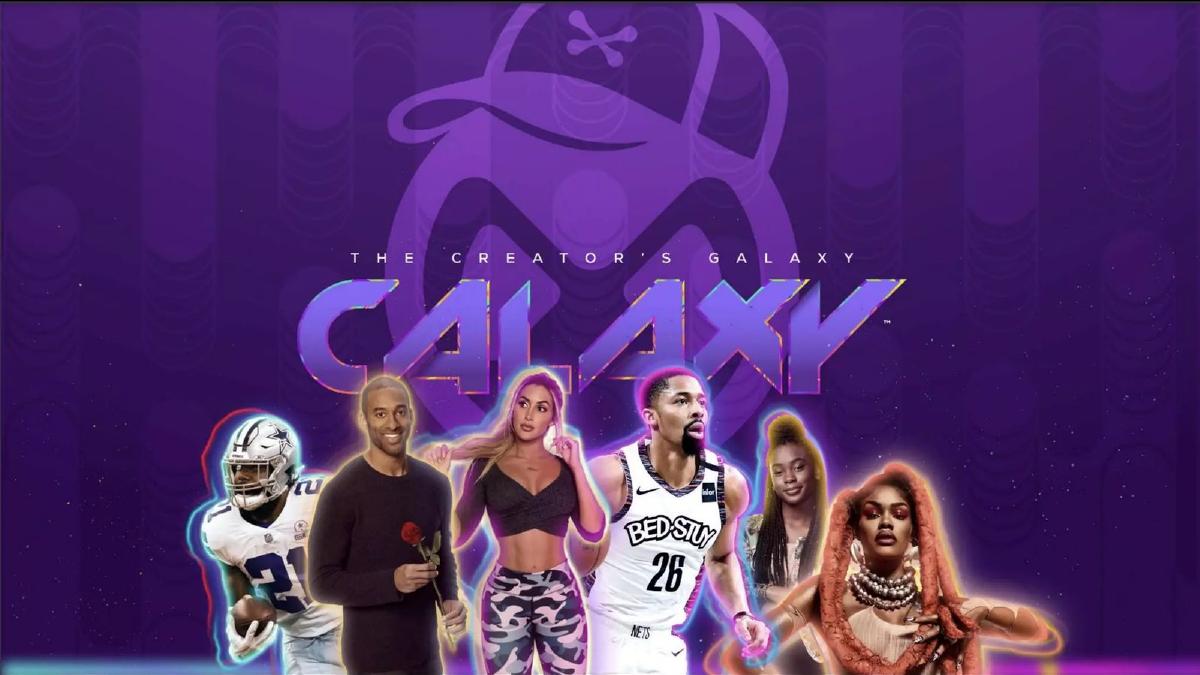 Calaxy pitch deck slide 1 of 15