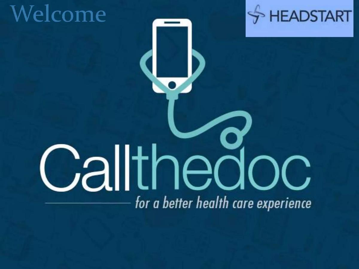 Call the Doc pitch deck slide 1 of 10