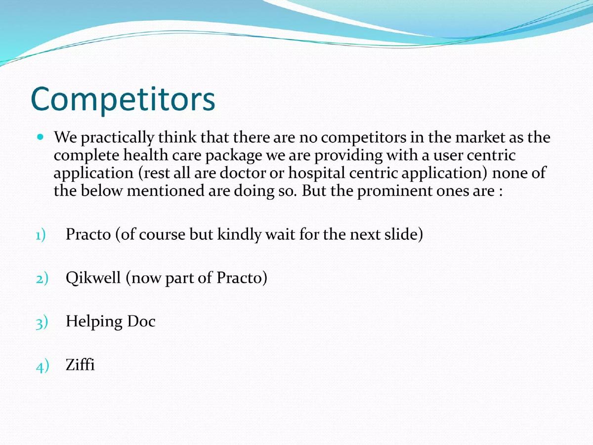 Call the Doc pitch deck competition slide 7