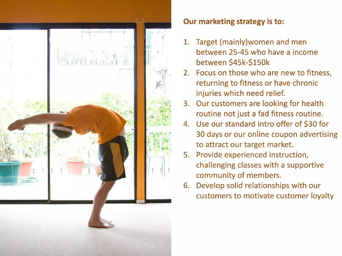 California Yoga Company (Calyoga) pitch deck slide 6 of 13