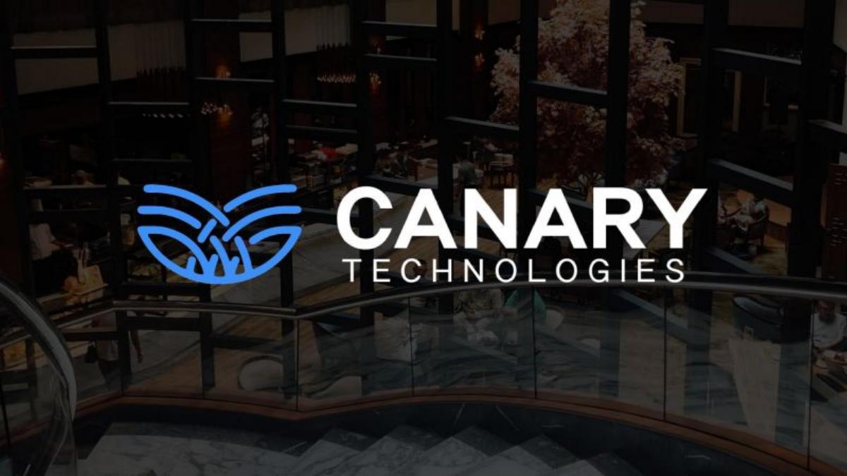 Canary Technologies pitch deck slide 1 of 22