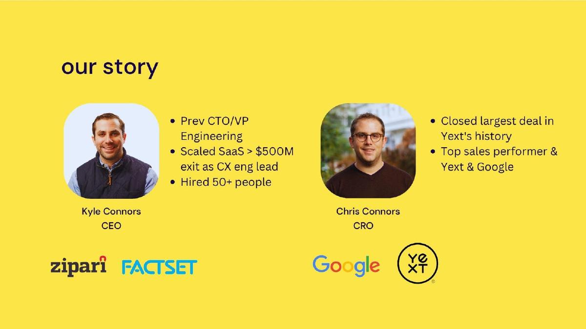 Candidate.fyi pitch deck slide 2 of 12